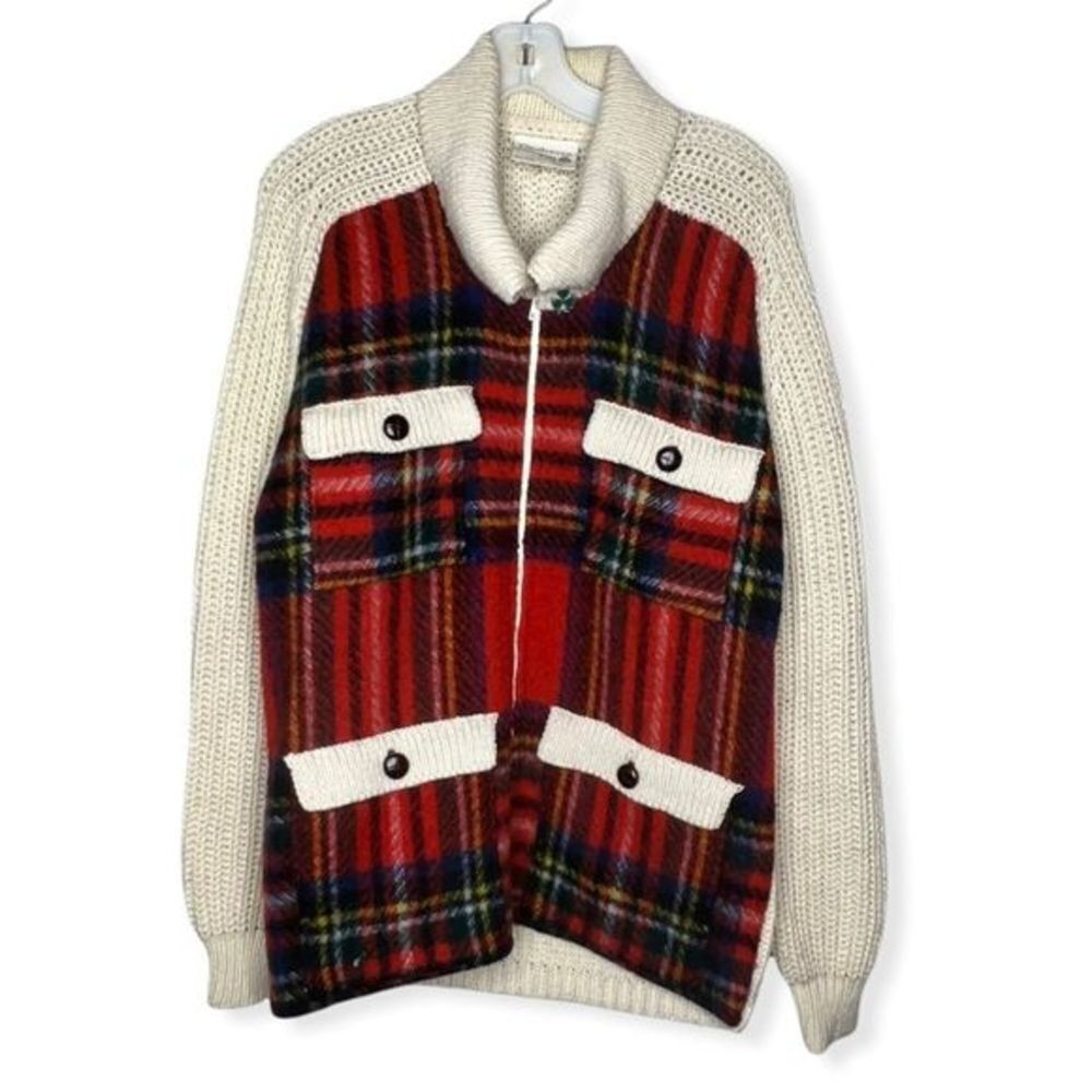 Vintage Gaeltarra Wool Cardigan Sweater